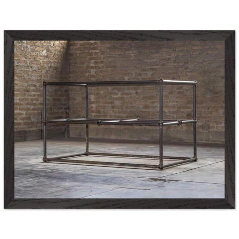 To Dave Shackman - 1964 by Donald Judd — Framed art print at Zephyeer