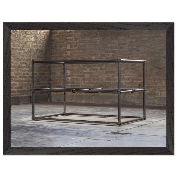 To Dave Shackman - 1964 by Donald Judd — Framed art print at Zephyeer