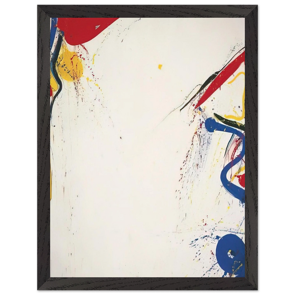 When White by Sam Francis — Framed art print at Zephyeer