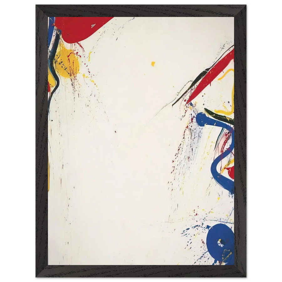 When White by Sam Francis — Framed art print at Zephyeer