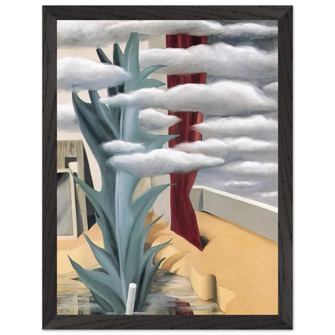 AFTER THE WATER THE CLOUDS 1926 by Rene Magritte — Framed art print at Zephyeer