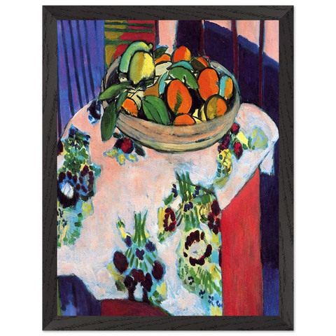 BASKET WITH ORANGES 1913 by Henri Matisse — Framed art print at Zephyeer