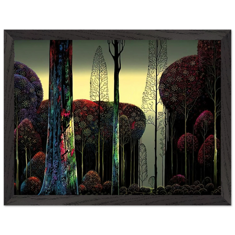 Gothic Forest by Eyvind Earle — Framed art print at Zephyeer