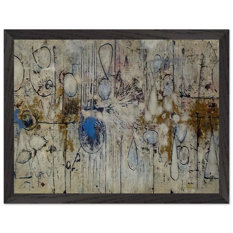 By the Sea - 1957 by Richard Pousette-Dart — Framed art print at Zephyeer