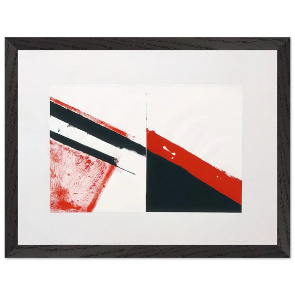 Who knows the beginning and who knows the end I - 1976 by Blinky Palermo — Framed art print at Zephyeer