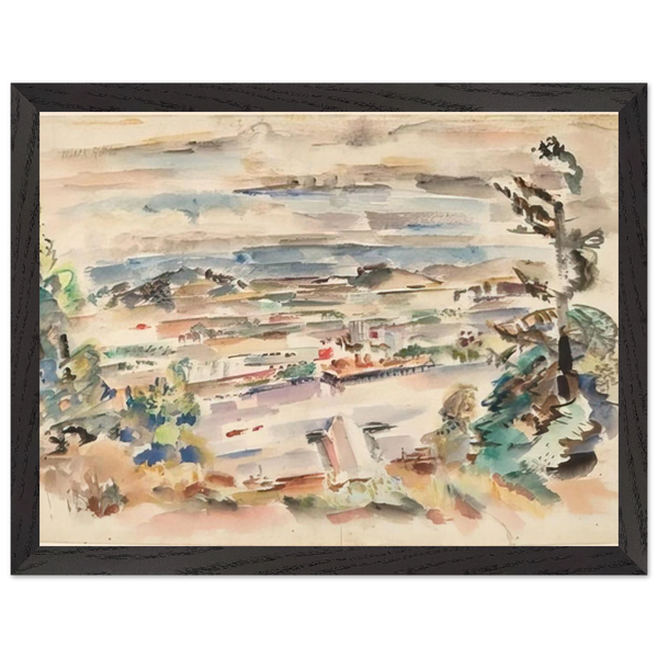 Untitled - 1929 by Mark Rothko — Framed art print at Zephyeer