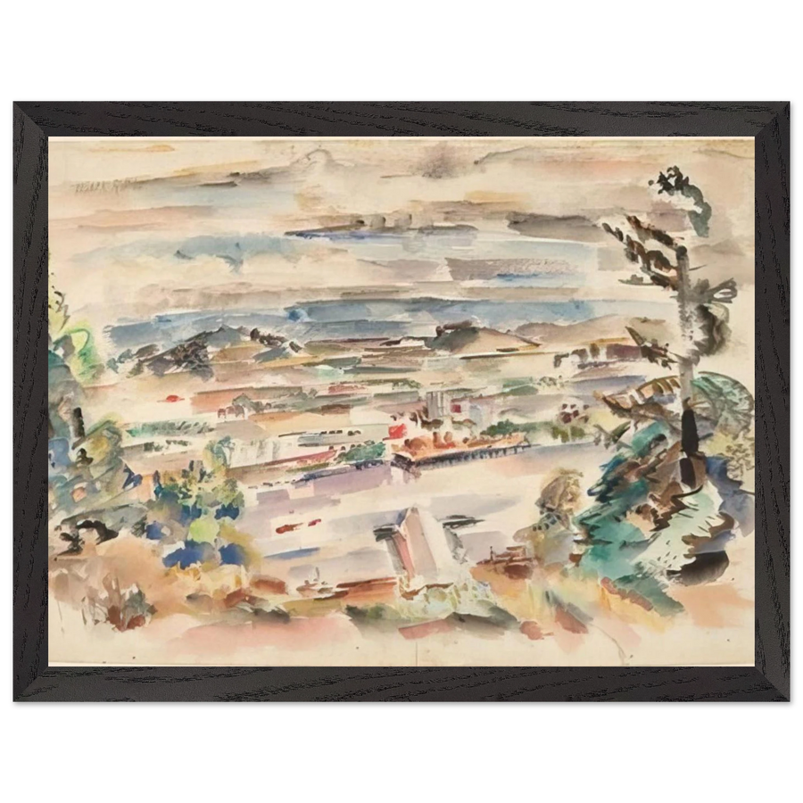 Untitled - 1929 by Mark Rothko — Framed art print at Zephyeer