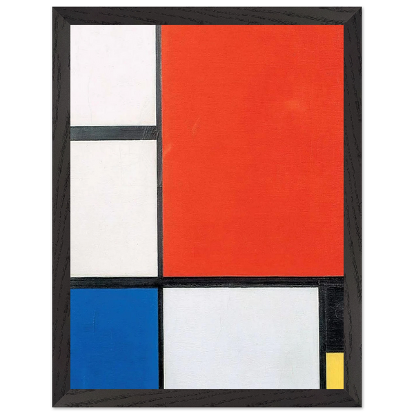 Composition 2 by Piet Mondrian — Framed art print at Zephyeer