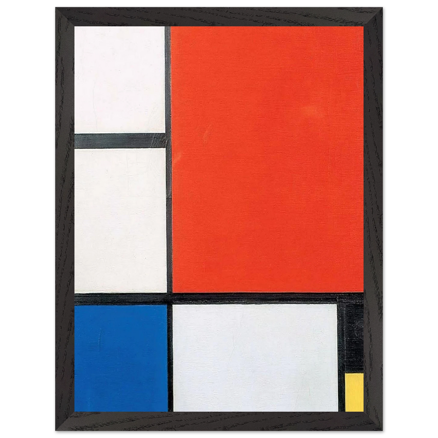 Composition 2 by Piet Mondrian — Framed art print at Zephyeer