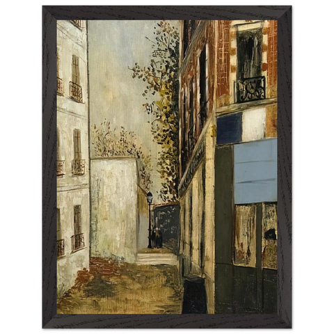 CABARE BELLE GABRIELLE by Maurice Utrillo — Framed art print at Zephyeer