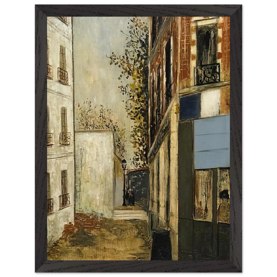 CABARE BELLE GABRIELLE by Maurice Utrillo — Framed art print at Zephyeer