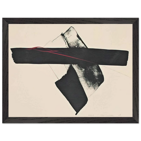 Sound - Abstract Expressionism by Toko Shinoda — Framed art print at Zephyeer
