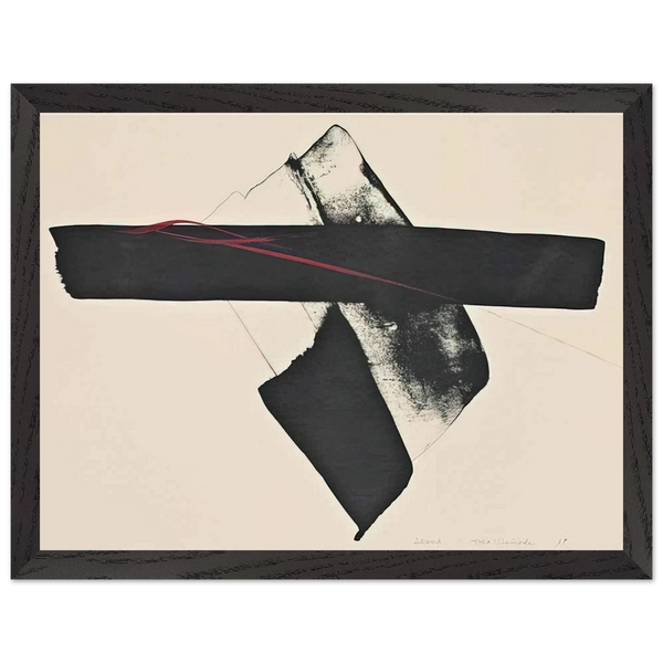 Sound - Abstract Expressionism by Toko Shinoda — Framed art print at Zephyeer