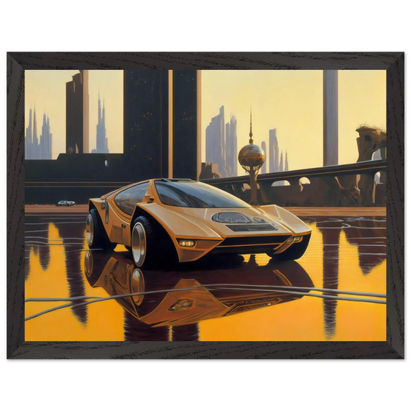 Syd Mead — Framed art print at Zephyeer