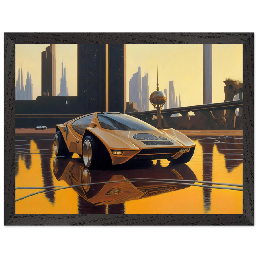 Syd Mead — Framed art print at Zephyeer
