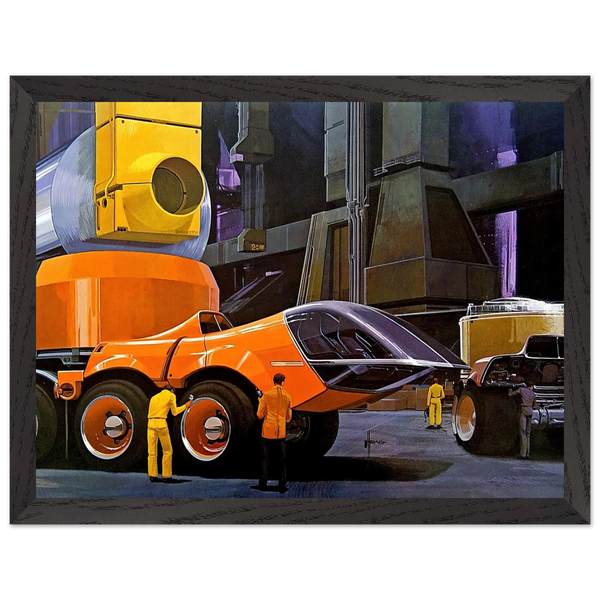 Syd Mead — Framed art print at Zephyeer