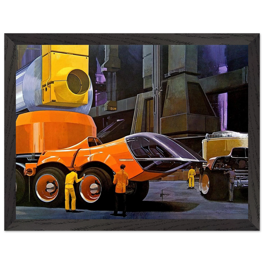 Syd Mead — Framed art print at Zephyeer