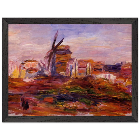 Windmill by Pierre-Auguste Renoir — Framed art print at Zephyeer