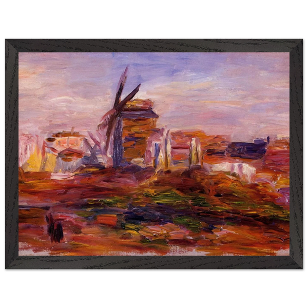 Windmill by Pierre-Auguste Renoir — Framed art print at Zephyeer
