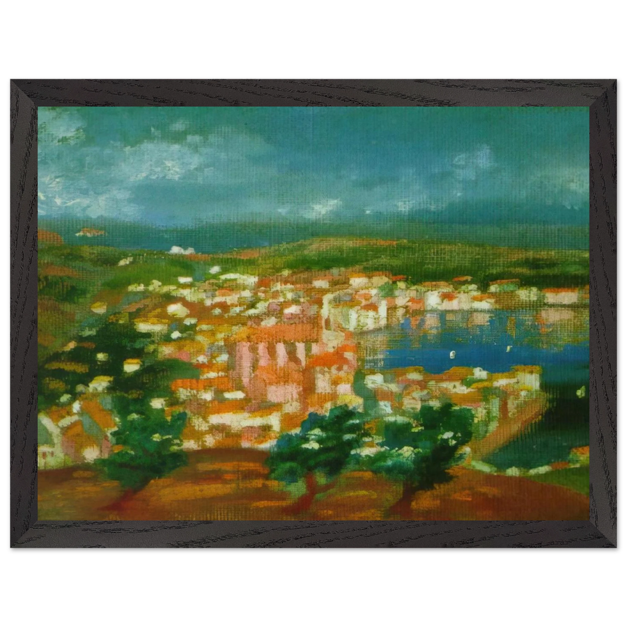 LANDSCAPE NEAR CADAQUES 1921 1 by Salvador Dali — Framed art print at Zephyeer