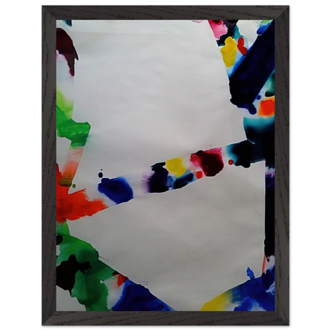 Untitled  Tokyo by Sam Francis — Framed art print at Zephyeer