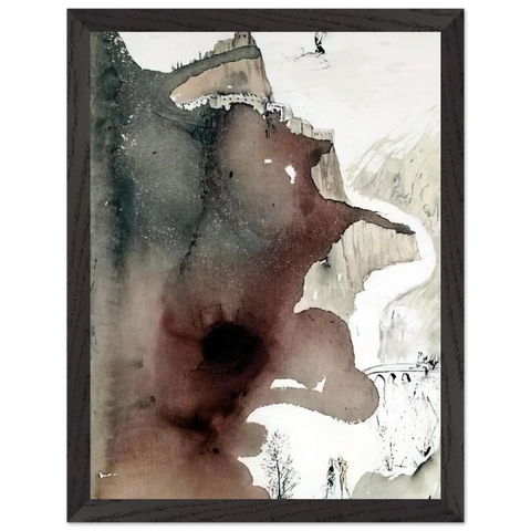 ET BAPTIZATUS EST A IOANNE IN IORDANE LUKE 3 3 by Salvador Dali — Framed art print at Zephyeer