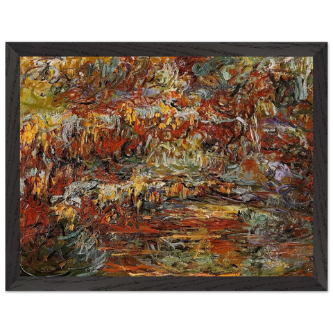The Japanese Bridge 8 by Claude Monet — Framed art print at Zephyeer