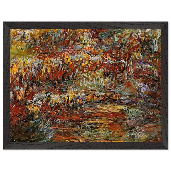 The Japanese Bridge 8 by Claude Monet — Framed art print at Zephyeer