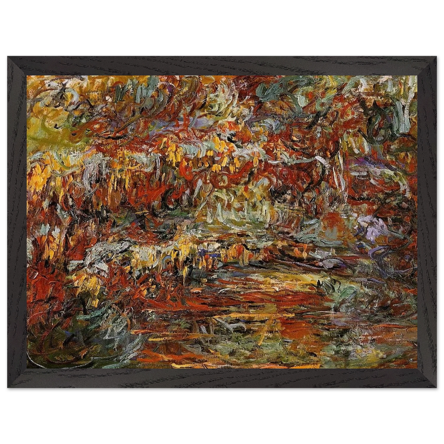 The Japanese Bridge 8 by Claude Monet — Framed art print at Zephyeer