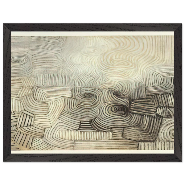 The Snowstorm - 1950 by Victor Pasmore — Framed art print at Zephyeer
