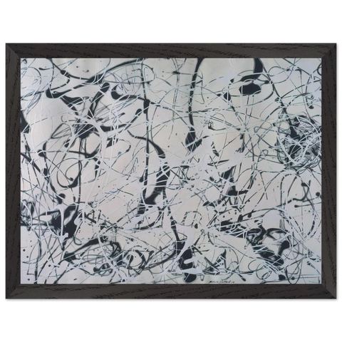 NUMBER 23 by Jackson Pollock — Framed art print at Zephyeer