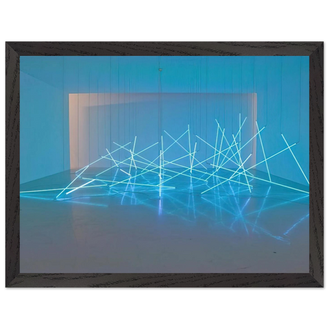 Avalanche - 1996 by Francois Morellet — Framed art print at Zephyeer