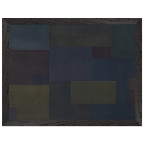 Number 17 - 1953 by Ad Reinhardt — Framed art print at Zephyeer