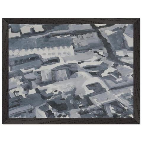 TOWNSCAPE M3 1968 by Gerhard Richter — Framed art print at Zephyeer