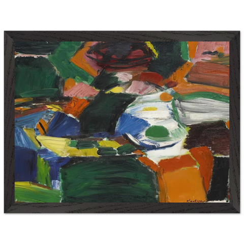 Orchard Street #2 by Grace Hartigan — Framed art print at Zephyeer