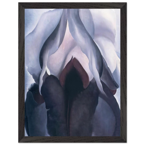 Black Iris III by Georgia O'Keeffe — Framed art print at Zephyeer
