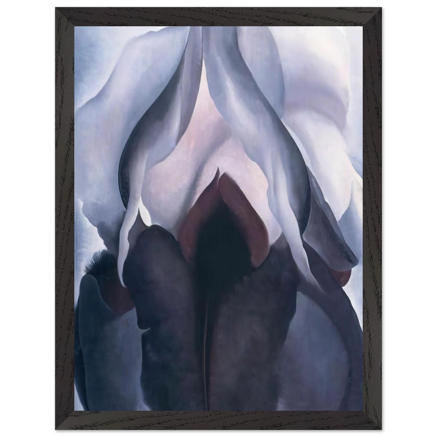 Black Iris III by Georgia O'Keeffe — Framed art print at Zephyeer