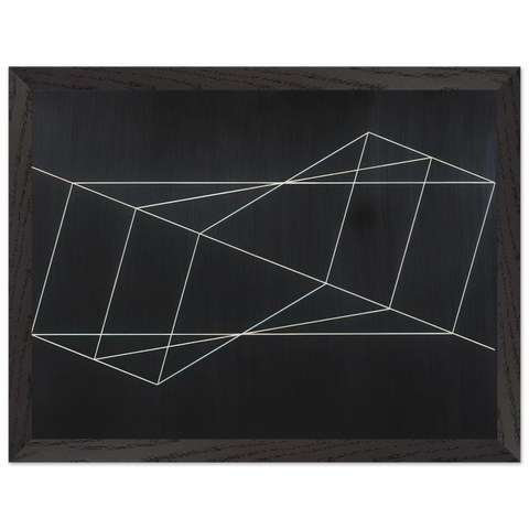 TWISTED BUT STRAIGHT 1948 by Josef Albers — Framed art print at Zephyeer