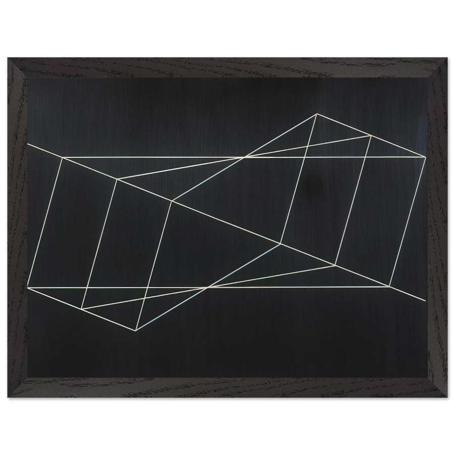 TWISTED BUT STRAIGHT 1948 by Josef Albers — Framed art print at Zephyeer