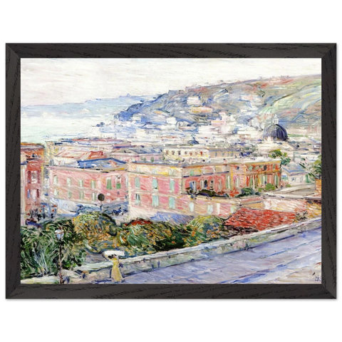 Naples by Childe Hassam — Framed art print at Zephyeer