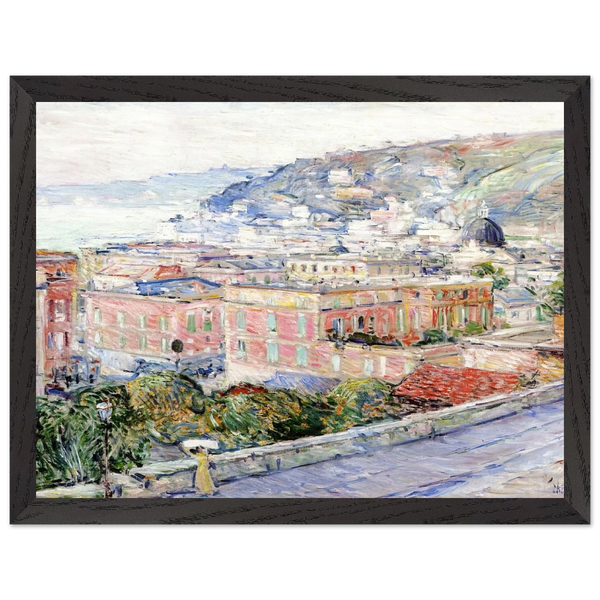 Naples by Childe Hassam — Framed art print at Zephyeer
