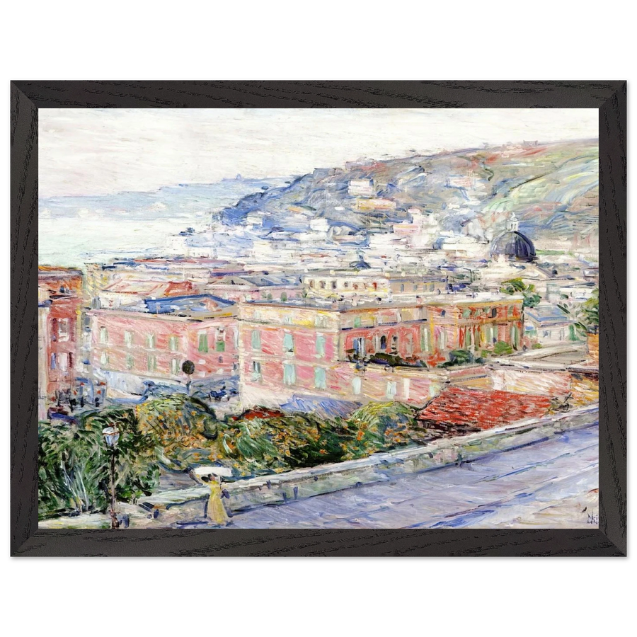 Naples by Childe Hassam — Framed art print at Zephyeer