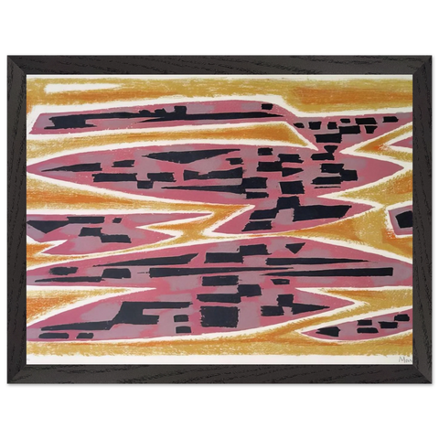 Abstract Composition - 1955 by Alfred Manessier — Framed art print at Zephyeer