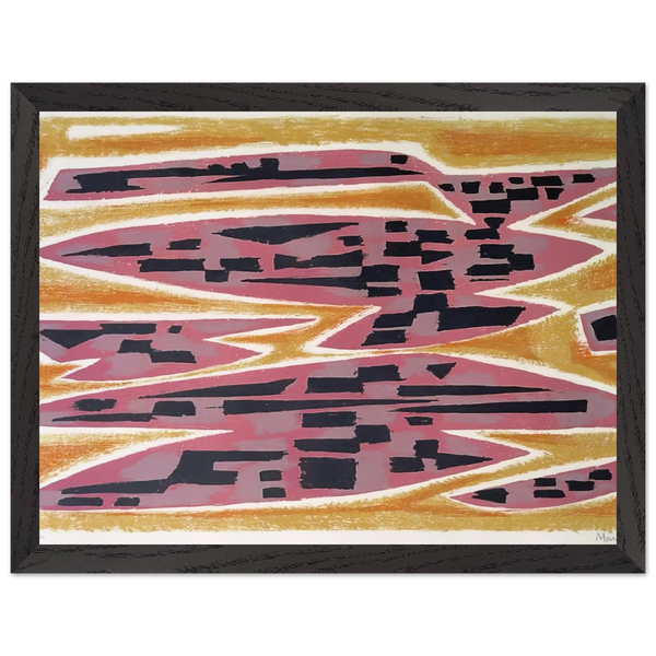 Abstract Composition - 1955 by Alfred Manessier — Framed art print at Zephyeer