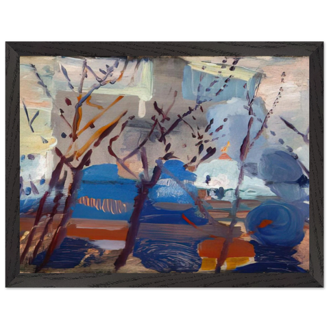 Weehawken Sequence - 1916 by John Marin — Framed art print at Zephyeer