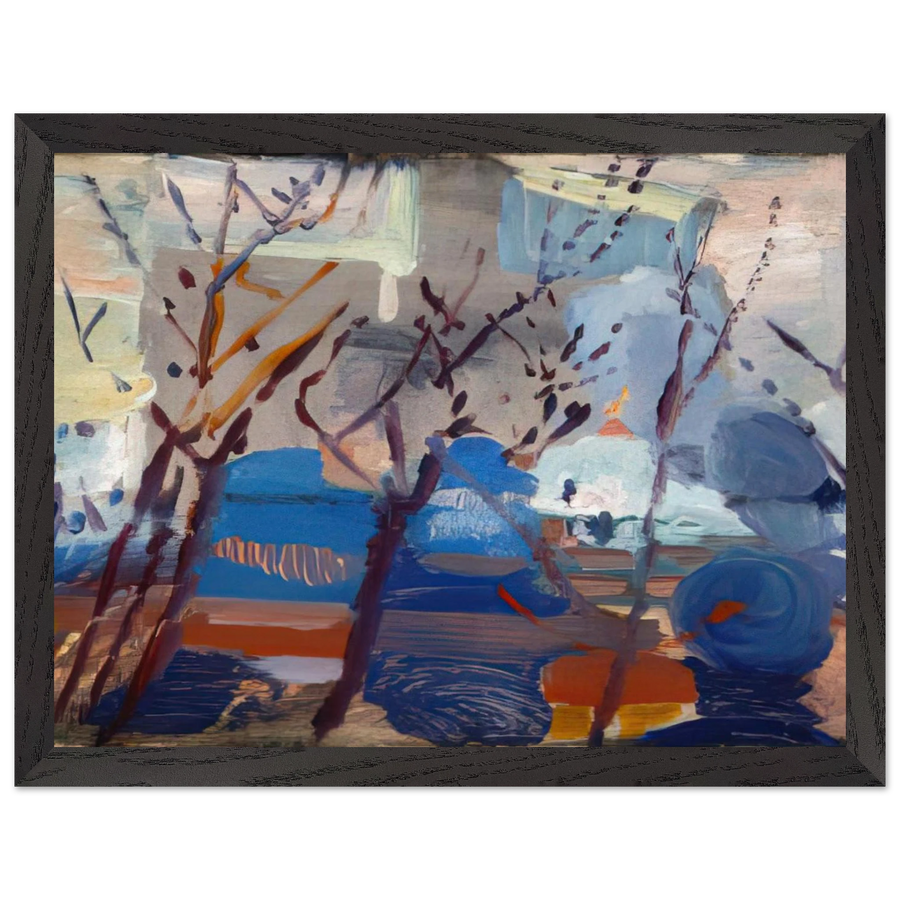 Weehawken Sequence - 1916 by John Marin — Framed art print at Zephyeer