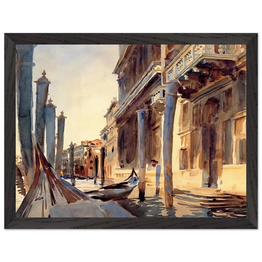 Grand Canal, Venice by John Singer Sargent — Framed art print at Zephyeer