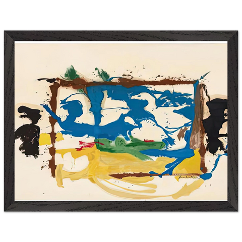 Swan Lake I, 1961- by Helen Frankenthaler — Framed art print at Zephyeer