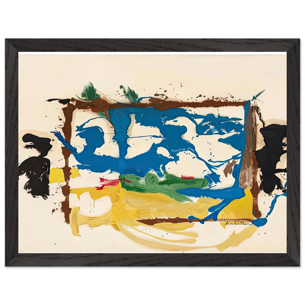 Swan Lake I, 1961- by Helen Frankenthaler — Framed art print at Zephyeer