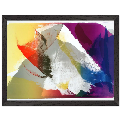 Abstract Composition by Paul Jenkins — Framed art print at Zephyeer